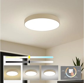 Brilagi -LED Oprawa sufitowa POOL LED/60W/230V 3000/4500/6000K Ø 60 cm beżowa