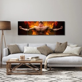 Obraz - Męska moc (170x50 cm)