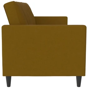 Żółta rozkładana sofa 86 cm Celine – Støraa