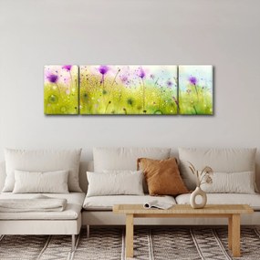 Obraz - Kwiaty polne (170x50 cm)