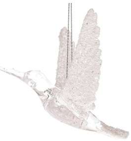 Plastikowe ozdoby świąteczne zestaw 3 szt. 7,5 cm Bird – Dakls