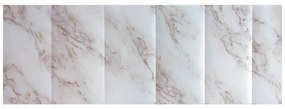 Płytki samoprzylepne na ścianę zestaw 6 szt. 60x30 cm Calacatta Vagli – SP TREND