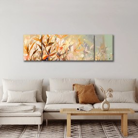 Obraz - Malowane rośliny (170x50 cm)