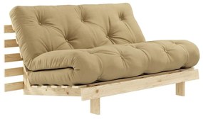 Sofa wielofunkcyjna Karup Design Roots Raw/Wheat Beige