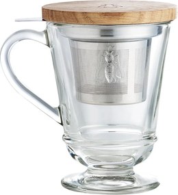 Szklany kubek z sitkiem 270 ml Abeille – La Rochére