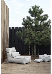 Ciemnoszary tapicerowany leżak ogrodowy STAY – Blomus