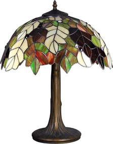 Lampa stołowa z witrażowym kloszem - S992 G1-L98