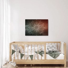 Obraz - Kosmiczny Dodekagram (70x50 cm)