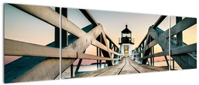 Obraz - Na molo (170x50 cm)