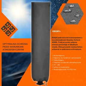Prysznic solarny KARIBIK, 35l, czarna Jurhan