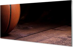 Szkło do Kuchni na Ścianę Piłka do Koszykówki na Parkiecie