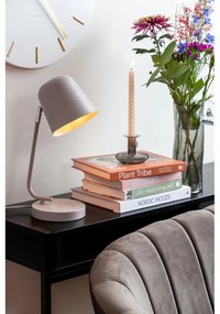 Szara lampa stołowa (wysokość 38,5 cm) Encantar – Leitmotiv