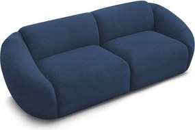 Ciemnoniebieska sztruksowa sofa 250 cm Tina – Bobochic Paris