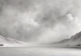 Fototapeta - Szara pustynia (196x136 cm)