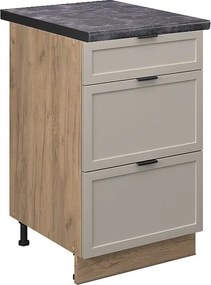 Szafka dolna do kuchni greybeige 50x60x82 fame-line