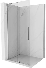 Mexen Velar L ścianka prysznicowa rozsuwana Walk-in 100 x 200 cm, transparent 8 mm, chrom - 871-100-003-03-01