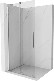 Mexen Velar L ścianka prysznicowa rozsuwana Walk-in 100 x 200 cm, transparent 8 mm, chrom - 871-100-003-03-01
