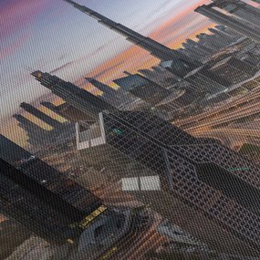 Obraz - Panorama Dubaju (125x70 cm)