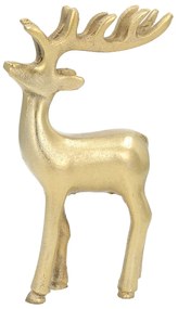 Dekoracja Reindeer 12x3x22 gold