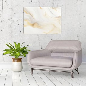 Obraz - Abstrakcja z dekoracją (70x50 cm)