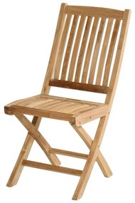 Drewniane krzesło ogrodowe w naturalnym kolorze Langli – Hartman