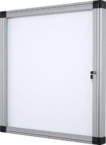Gablota zewnętrzna z magnetyczną tablicą do pisania, 781 x 1042 mm