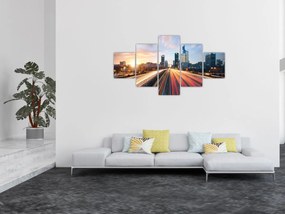 Obraz - Droga wielkiego miasta (125x70 cm)