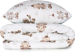 Bawełniana pościel dziecięca Roboty