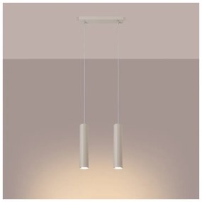 Kremowa lampa wisząca Castro – Nice Lamps