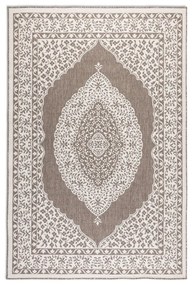 Brązowo-kremowy dywan odpowiedni na zewnątrz 80x150 cm Gemini – Elle Decoration