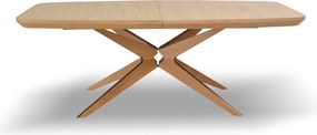 Stół rozkładany SOLIDO Dąb do Salonu Jadalni 200-300 x 110 x 76 cm, Prostokątny