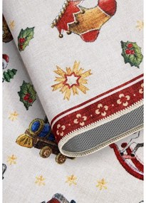 Czerwony chodnik ze świątecznym motywem 80x200 cm Red Christmas – Villeroy&amp;Boch