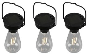 Wisząca lampa solarna LED na zewnątrz ø 7 cm Campus – Trio