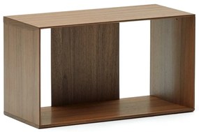 Modułowy system półek w dekorze orzecha 67x38 cm Litto – Kave Home