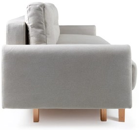 Jasnoszara sofa rozkładana Bonami Selection Pop