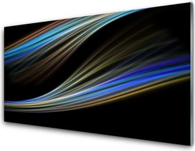 Panel Szklany do Kuchni Minimalistyczny Akcent Graficzny