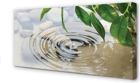 Duży obraz na płótnie Krystaliczny Plusk Wody