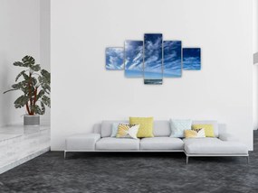 Obraz nieba z chmurami (125x70 cm)