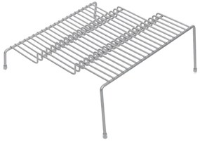 Półka na blat kuchenny, metalowa, 3 poziomy, 26 x 25 x 11,5 cm
