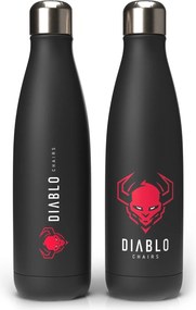 Butelka termiczna 500 ml z motywem Diablo, czarna