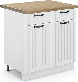 Szafka dolna do kuchni biały domek wiejski 80x60x82 fame-line