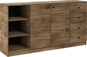 Komoda NESTOS 160 cm do Salonu Sypialni Brąz
