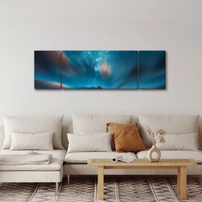 Obraz niebieskiej drogi mlecznej (170x50 cm)