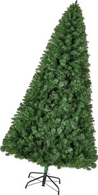 Sztuczna Choinka SucceBuy 180 cm, Sztuczna Choinka Dekoracja Wnętrz z 1250 Gałęziami PVC, Podstawa Metalowa, Drzewko Dekoracyjne do Salonu