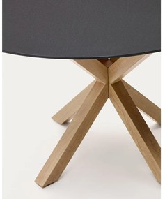 Okrągły stół ze szklanym blatem ø 150 cm Argo – Kave Home
