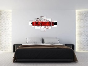 Obraz abstrakcji (125x70 cm)