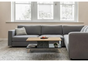 Stolik konferencyjny Sumer Marble and Oak