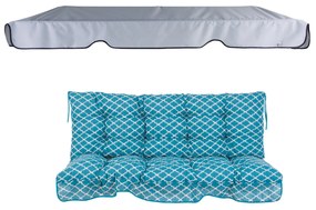Poduszki z daszkiem na huśtawkę 150 cm Piemont H030-21PB PATIO