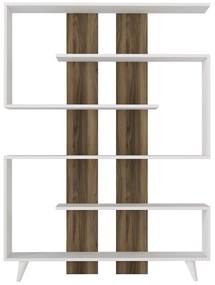 Biblioteczka Rain White Walnut