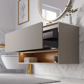 Szafka podumywalkowa BELDIVO 120 cm z umywalką ceramiczną Duravit